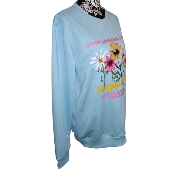 Handmade Graphic Printed Crewneck - Picture 3 of 7